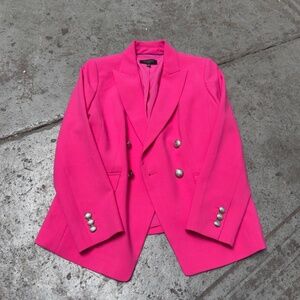 Talbots 90's Barbie Dior Bright Pink Electric Blazer 8P